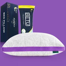 26-purple-lg Betu Hmz-20 Cooling Standard Pillow Shredded Memory Size Pack Of 1 Purple 26-purple-lg Betu Hmz-20 Cooling Standard Pillow Shredded Memory Size Pack Of 1 Purple