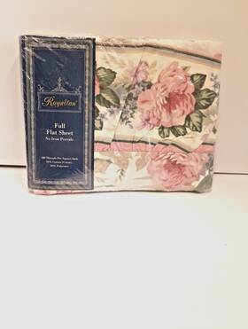 653011791 Bibb Vintage Rare Royalton By Charlotte Floral Full Flat Sheet 180 Tc Nos 653011791 Bibb Vintage Rare Royalton By Charlotte Floral Full Flat Sheet 180 Tc Nos