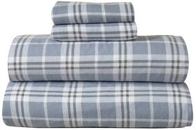Bliss Casa 291109692355 4 Piece 100% Cotton Flannel Sheets King Size Bed Set - Warm And Extra Soft De