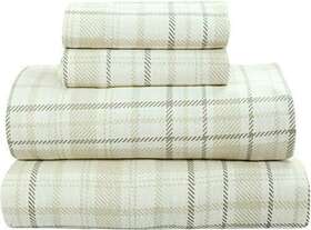 Bliss Casa 677355756007 4 Piece 100% Cotton Flannel Sheet Set Twin - High Gsm Deep Pockets Bliss Casa 677355756007 4 Piece 100% Cotton Flannel Sheet Set Twin - High Gsm Deep Pockets