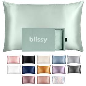 Blissy 850009689733 Silk Pillowcase - 100% Pure Mulberry 22 Momme 6a High-grade Fib
