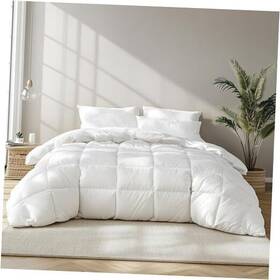 Bt-dc-60 Blue Ridge Home Fashions Feather Down Fiber Comforter Size Hotel Collection Luxury King White Bt-dc-60 Blue Ridge Home Fashions Feather Down Fiber Comforter Size Hotel Collection Luxury King White