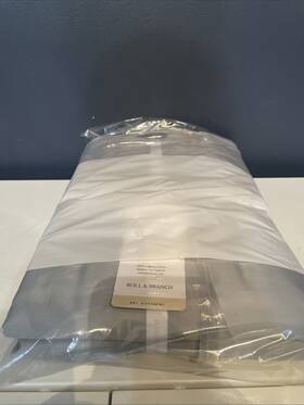 Boll & Branch 840103707006 And Signature Hemmed Sheet Set Luxury 100% Organic Cotton Nwt