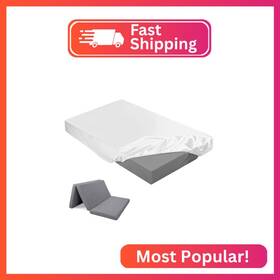 Ai1793 Breling Fitted Sheet Only Compatible With Milliard Trifold Mattress Fold