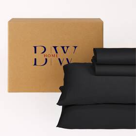 100006 Briarwood Home Premium 100% Modal Jersey Sheet Set Breathable Full Charcoal