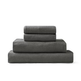 Brielle Home 807000261161 Flannel Sheet Set Cotton Soft Warm And Cozy Modern Chic With Elastic Deep Pocke