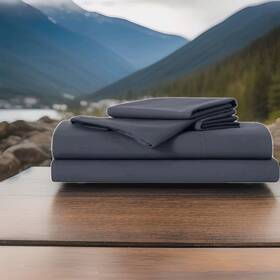 Brooklinen 840302720233 Luxe Core Sheet Set Queen Slate Brooklinen 840302720233 Luxe Core Sheet Set Queen Slate