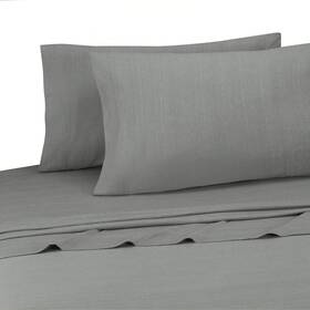 Brooklyn Flat 011342252354 Jersey Knit Sheet Set King Alloy Grey Brooklyn Flat 011342252354 Jersey Knit Sheet Set King Alloy Grey