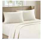 Bs-12 1800 Unbranded Luxurious 4 Egyptian Comfort Piece Bed Sheet Count Set Queen Soft White New