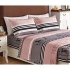 4-piecebrushed Bt0002 Bed Sheet Set Microfiber Deep Flat 606993964994