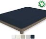 Bwfiss305navyb F Bioweaves Organic Cotton Fitted Sheet Gots Certified Navy Blue Full