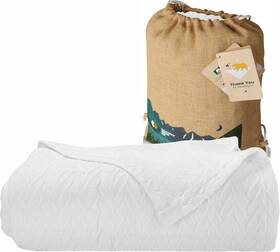 California Design Den 313089571553 Soft And Cool Summer Blanket King Size 100% Cotton California Design Den 313089571553 Soft And Cool Summer Blanket King Size 100% Cotton