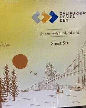 California Design Den 840307123336 Softest 100% Cotton Sheets Twin Xl Set 3 Pieces