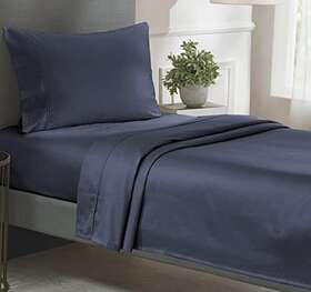 California Design Den 840307123381 100% Cotton Sheets Twin Set 3 Pc 400 Thread Count Sateen Bedding Dorm Roo