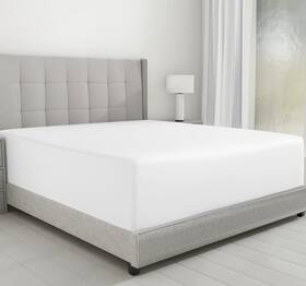 California Design Den 840307143600 Luxurious King Size Fitted Sheet Only - 100% Cotton 600 Thread Count Soft D