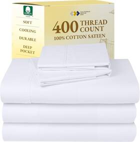 California Design Den 840307158628 Split King Sheets Sets For Adjustable Bed - Soft 400 Threa