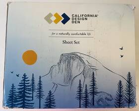 California Design Den 840307159823 Split King Sheet Set 800 Thread Count 100% Cotton Sateen