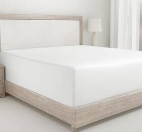 California Design Den 840307179708 King Size Fitted Sheet Antique White Deep Pocket Soft 400 Thread Count 100%