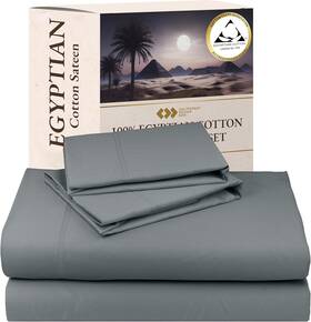 California Design Den 840307182203 Certified Luxury 100% Egyptian Cotton Sheets King Size Bed California Design Den 840307182203 Certified Luxury 100% Egyptian Cotton Sheets King Size Bed