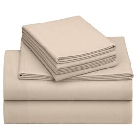 California Design Den 840307192707 Flannel Extra Deep Pocket Queen Sheets Set - Made In Portugal 100% Cotton Tr