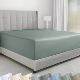 B0823k6w7t California Design Den Luxuriously Soft Twin Fitted Sheet 600 Thread Count