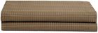 0406m Calvin Home Standard Camel Stripe - B1 Pillowcase Paisley Klein Oxidized