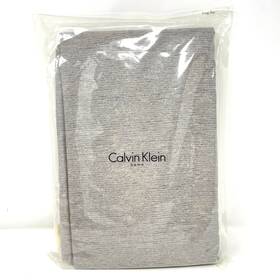 Calvin Klein 709271048598 Home King Flat Sheet Solid 100% Combed Cotton Shantung Amethyst