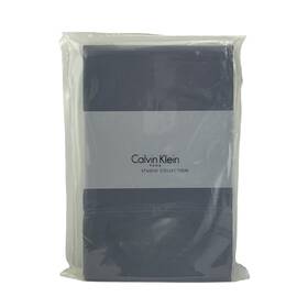 Calvin Klein 709271316710 Florence Stitch 500 Thread Count Queen Flat Sheet Lupine