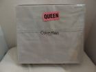 Calvin Klein Four Piece Queen Sheet Set 100 Combed Cotton Sateen Silver 320 719239669277