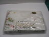 Cannon Vintage Nos Gold Label Full Fitted Bottom Sheet Flowers