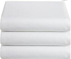 Fs391 Careoutfit Classic Flat Hospital Bed Sheets Twin Size 3 Pack