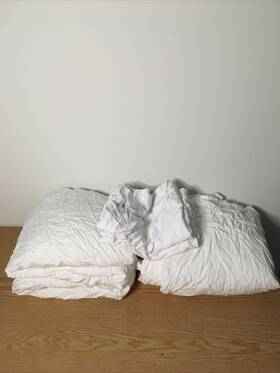 Cariloha 885377546807 New 4pc 100% Viscose From Bamboo Sateen White King Size Sheet Set