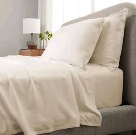 Ch0000607 Cariloha Aloha Soft 4-piece Sheet Set Natural King Made From 100 Viscos Ch0000607 Cariloha Aloha Soft 4-piece Sheet Set Natural King Made From 100 Viscos