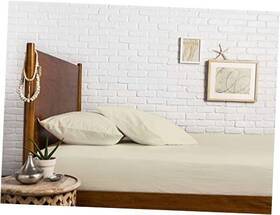 Usa-cl-co-fs-800tc-sand-king Carressa Originals Luxury 100% Egyptian Cotton Fitted Sheet Only - Premium 800 Tc King Beach Sand