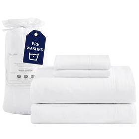 Casa Platino 055847500206 Bedding Sheets And Pillowcases 100% Brushed Microfiber Cozy Pre-washed Queen S