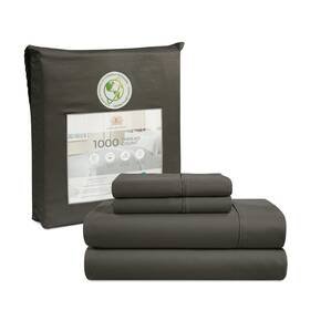 Casa Platino 724131849047 Cotton Rich 1000 Thread Count Queen Size Sheets 4 Pieces Super Soft S Casa Platino 724131849047 Cotton Rich 1000 Thread Count Queen Size Sheets 4 Pieces Super Soft S