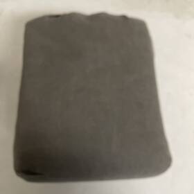 Casaluna 191908134543 California King Size 100% Washed Hemp Solid Sheet Set Metal Gray Casaluna 191908134543 California King Size 100% Washed Hemp Solid Sheet Set Metal Gray