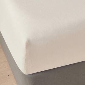 87685545 Casaluna King Linen Blend Fitted Sheet Natural - 87685545 Casaluna King Linen Blend Fitted Sheet Natural -