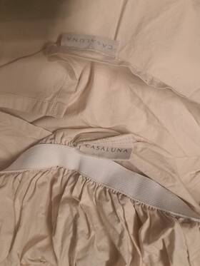 Mc-5256745 Casaluna 100 Supima Cotton Sheet Set Flat And Fitted Only Natural - Queen
