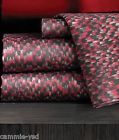 Cascade Inc International Concepts King Sheet Set 100 Modal Silky Smooth Black Red Gray New 175 766380497839