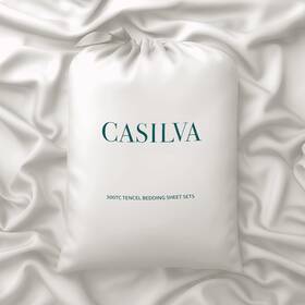 Casilva 850074227007 Eucalyptus Sheets - Infused With Silver For Anti-odor Softer Than Silk Fiber