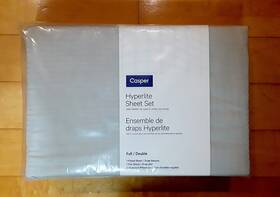 Casper 192472024612 Sleep Hyperlite Sheet Set - Full/double Light Gray