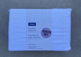 Ss-queen-004 Casper New Hyperlite 4pc. Queen Lyocell Sheet Set 200 Thread Count White Color