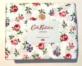 Rn75477 Cath Kidston Of London Home Luxury Collection 4 Piece 200tc Rose Flora Sheet Set 100% Cott
