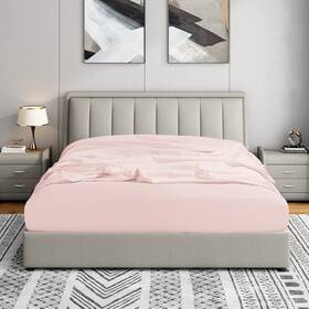 Cathay Home 196789006453 Full Fitted Sheet - Double Brushed Ultra Soft And Fade Resistant 14 Inch Standa Cathay Home 196789006453 Full Fitted Sheet - Double Brushed Ultra Soft And Fade Resistant 14 Inch Standa