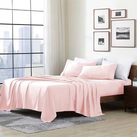 Cathay Home 840970148667 Essentials Ultra Soft Hypoallergenic Resistant Double Brushed Microfiber Bedd