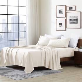 Cathay Home 840970171214 Essentials Ultra Soft Hypoallergenic Resistant Double Brushed Microfiber Bedd