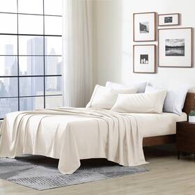 Cathay Home 840970171221 Essentials Ultra Soft Hypoallergenic Resistant Double Brushed Microfiber Bedd