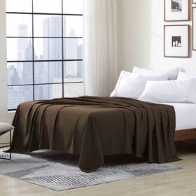 Cathay Home 877512000695 Hotel Luxury And Fade Resistant Double Brushed Ultra Soft Microfiber 1-piece Si