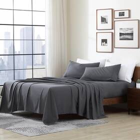 Cathay Home 877512004754 Essentials Ultra Soft Hypoallergenic Wrinkle Resistant Double Brushe